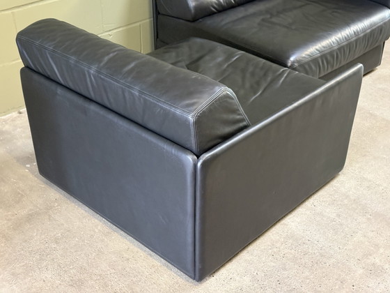 De Sede DS-76 Daybedbank/Sofa van zwart leer – Leather (photo 13 of 15)