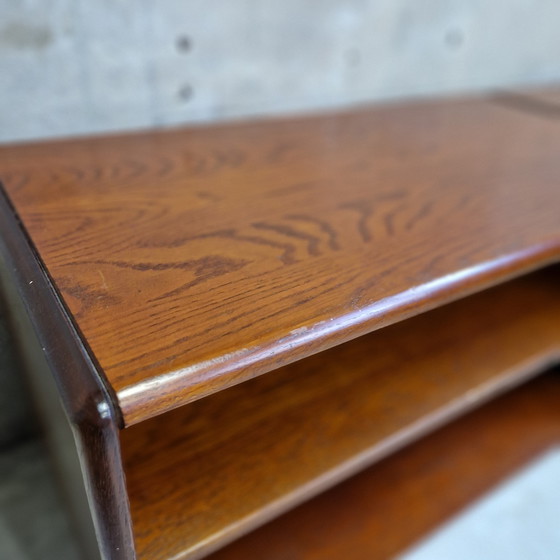 Image 1 of Set of 2 Lowboards Low Cabinets TV Cabinet 1970s
