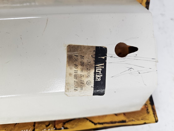 Image 1 of Conjunto de apliques de cristal ámbar Vitrika