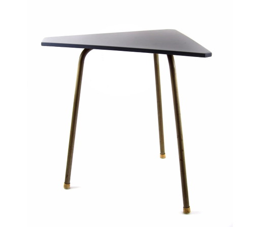 Wim Rietveld Vintage 60er Beistelltisch – Minimalistischer niederländischer Design Couchtisch