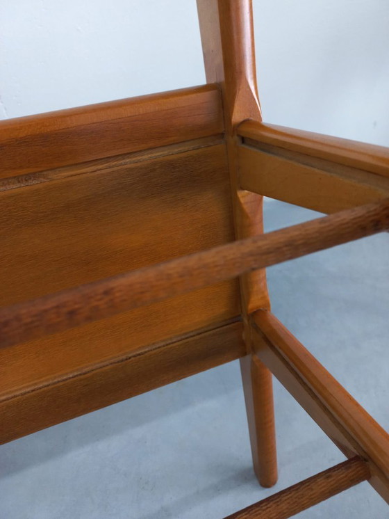 Image 1 of Raro tavolino da parete modernista Wim Den Boon (Attrib)