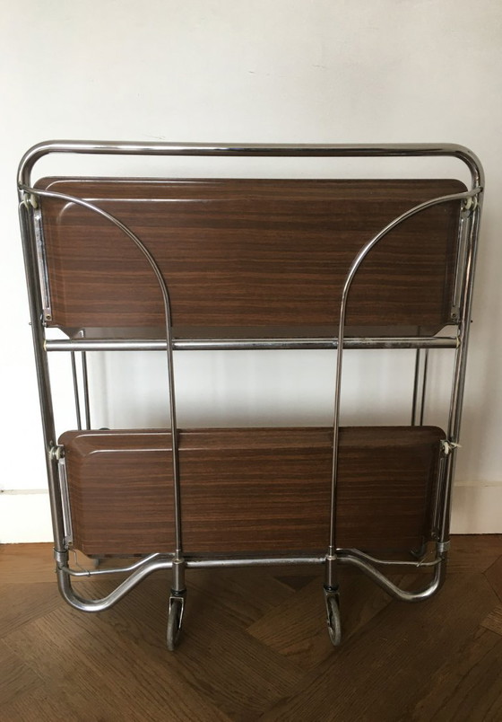 Image 1 of Chariot de service vintage Bremshey & Co 