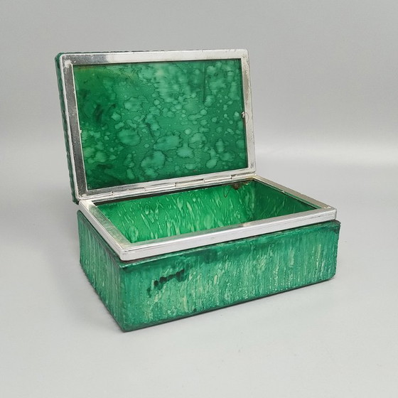 Image 1 of Alabaster-Raucherset aus den 1960er Jahren von Romano Bianchi, handgefertigt