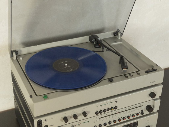 BRAUN Studio Hi-Fi 301 Komplettanlage, Dieter Rams, Braun möbel, Decorative Objects, Metal, Plastic, Grey (photo 4 of 15)