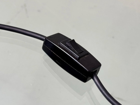 Image 1 of French Art Deco table lamp made of chrome-plated metal, 1930s