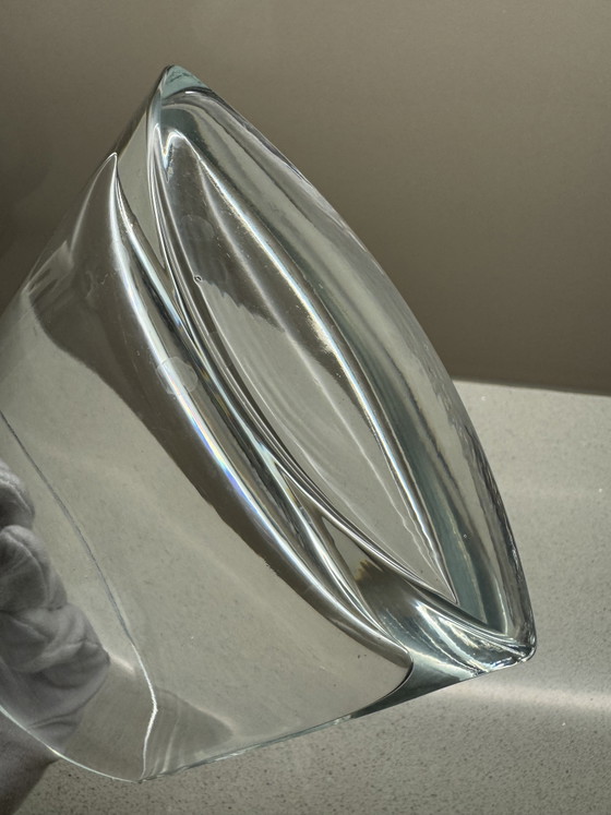 Image 1 of Heavy Krosno vase, 18cm height