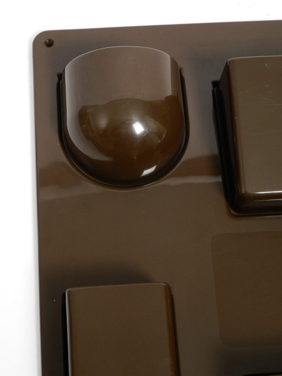 Image 1 of 70s Uten.Silo van Dorothee Maurer-Becker | M-Design Production in donkerbruin