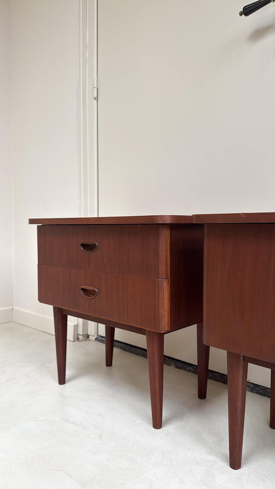 Image 1 of Comodini vintage in teak