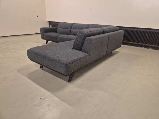 Image 1 of Natuzzi Adrenalina - Corner Sofa - Anthracite - Italian Design