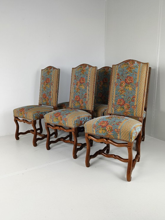 Image 1 of Bellissimo set di sedie OS de Mouton in faggio