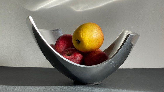 Image 1 of COUPE à Fruits Métal Poli VINTAGE