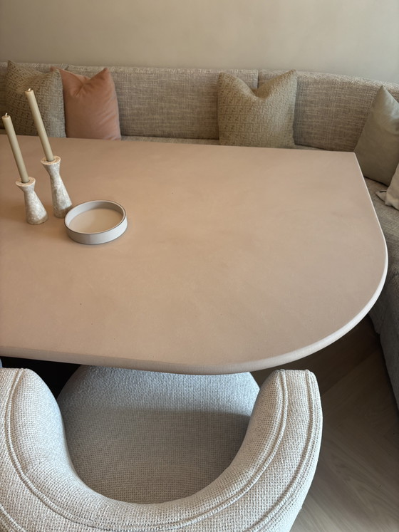 Image 1 of Plateau de table en plâtre L220 x l120 x P76 cm