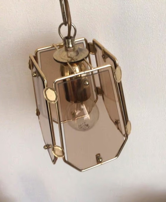 Image 1 of Hanglamp authentiek Hollywood Regency 1970