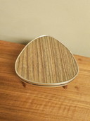 Vintage Vensterbank Tafeltje Bijzettafeltje Formica 
