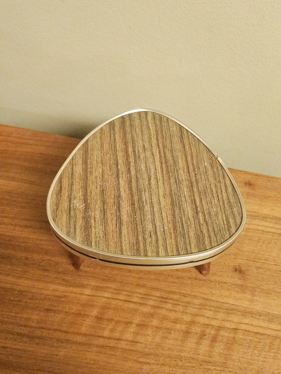 Image 1 of Vintage Windowsill Table Side Table Formica