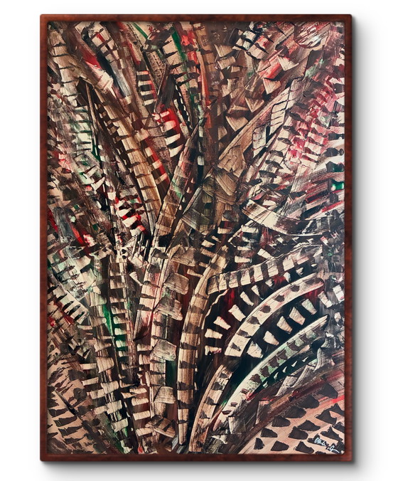 Image 1 of Walter Geraci - Abstrait industriel XL