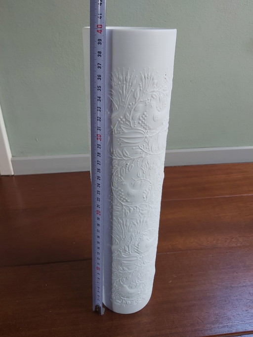Vintage Rosenthal Björn Wiinblad Extra High Cylinder Vase