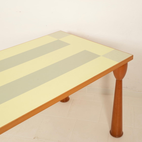 Postmoderner Alicudi Laminat Esstisch von Ettore Sottsass für Zanotta Italien 1990 – Esstische (photo 20 of 24)