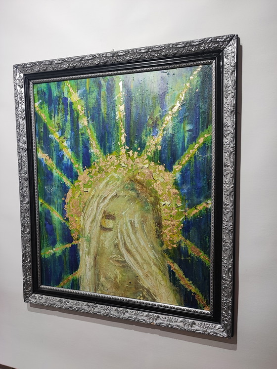 Image 1 of Art painting by Th. G. Kellnberger "Madonna"