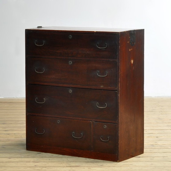 Japanische Tansu-Kommode, um 1890 – Kommoden, Iron, Wood (photo 3 of 11)
