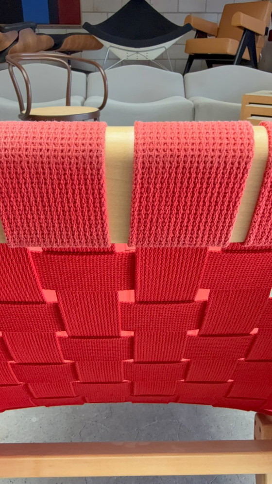 Knoll Risom lounge chair, Jens Risom – Poltrone, Tessile, Legno (photo 12 of 14)