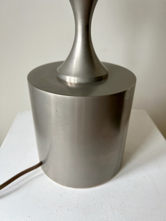 Large sculptural table lamp, France 1960-70s – Metal (photo 8 of 11)