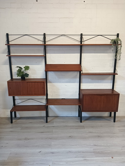 Poul Cadovius Royal System Danemark, système modulaire