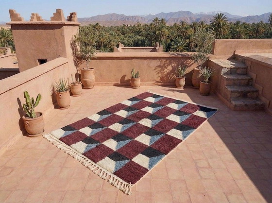 Image 1 of Authentiek traditioneel handgemaakt Berberkleed, 150/250 cm