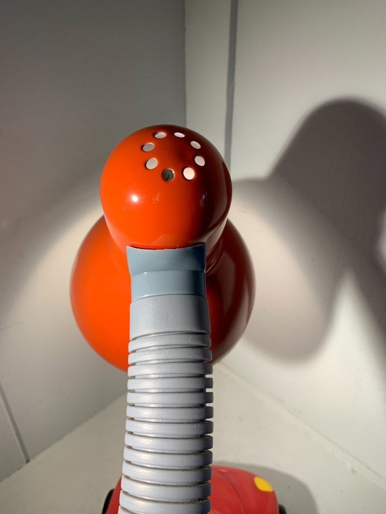 Image 1 of Greenville - Vintage jaren 80-90 Auto Bureaulamp - In originele staat - Met gele aan-/ uitschakelaar op de - Bureaulamp - Metaal