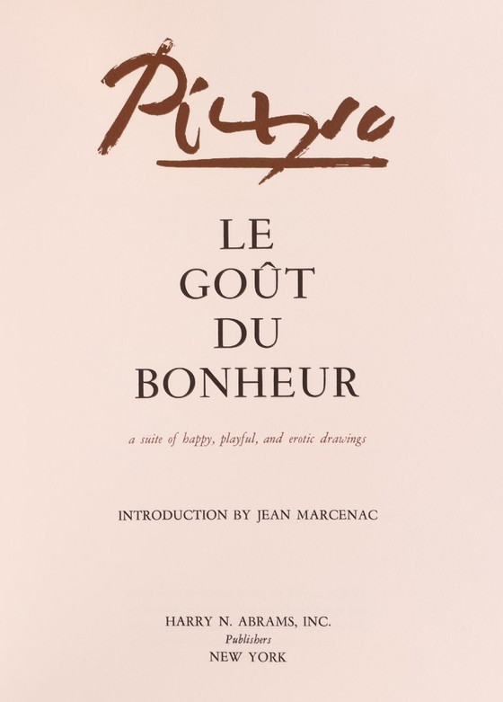 Image 1 of Picasso le Goût du Bonheur