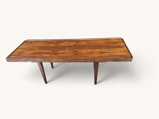 Couchtisch aus Teakholz im Mid-Century-Modern-Stil mit wendbarer Tischplatte – Couchtische, Wood (photo 7 of 11)
