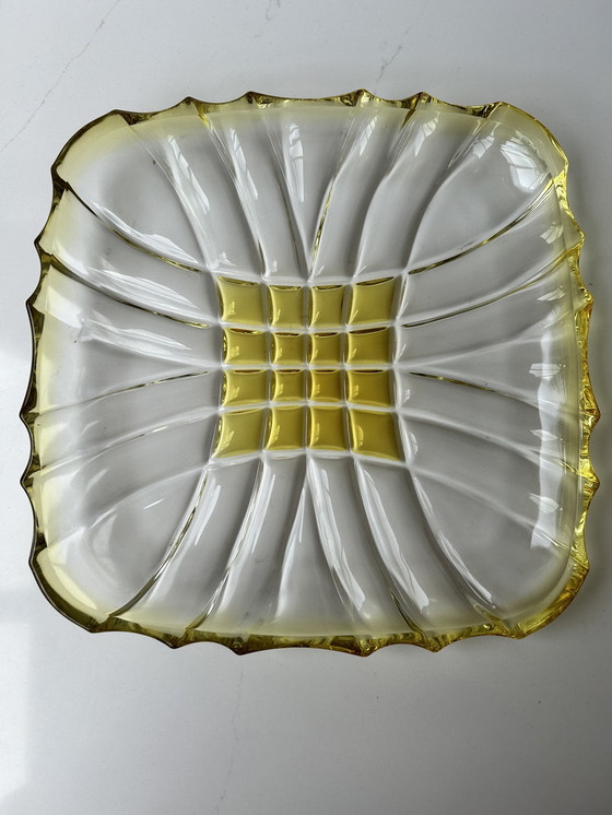 Image 1 of Art Deco Crystal Bowl