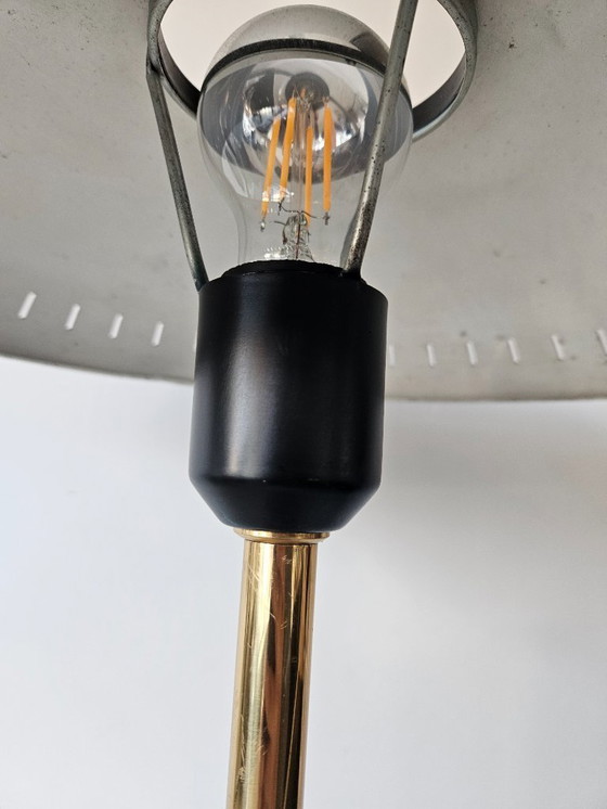 Image 1 of Lampada da tavolo Senior di Louis Kalff, nera.