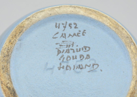 Image 1 of Vase - Royal Plazuid, Gouda, no. 4752 Cameo, mint condition, signed