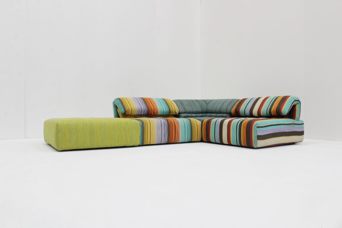 Vintage Roche Bobois Voyage Immobile modular lounge sofa