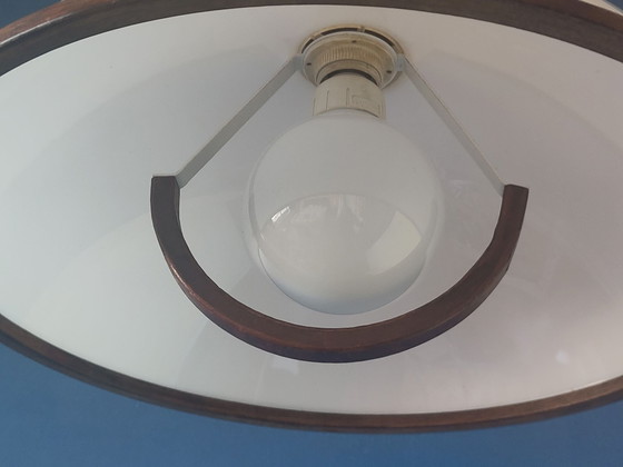 Lampada a sospensione Space Age Steinhauer – Lampade a sospensione, Plastica, Legno, Vintage (photo 13 of 15)