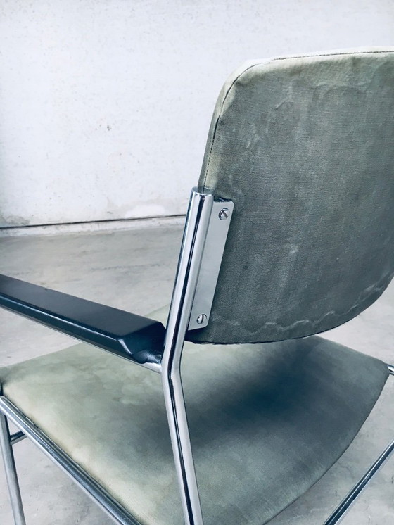 Image 1 of Midcentury Modern Dutch Design Armchair by Gijs Van Der Sluis, Netherlands 1960s