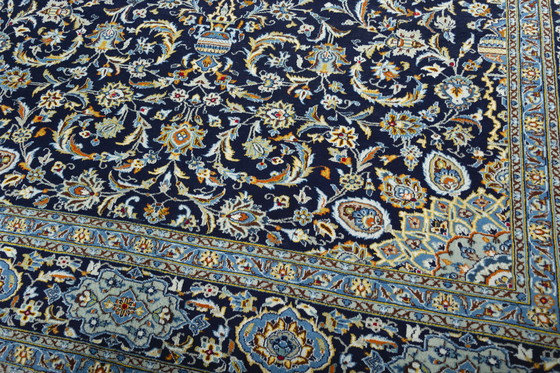 Image 1 of Sughero Kashan - 382 x 297 cm - Blu scuro
