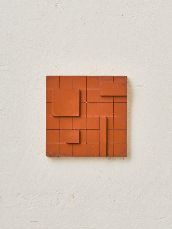 Image 1 of Set of 3 brutalist wall objects