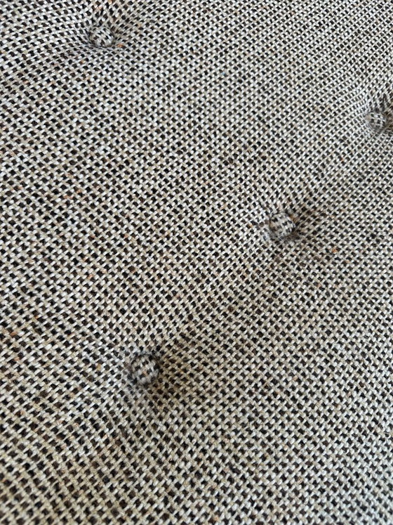 Image 1 of Vintage modular sofa / sofa bed - beige-brown woven fabric