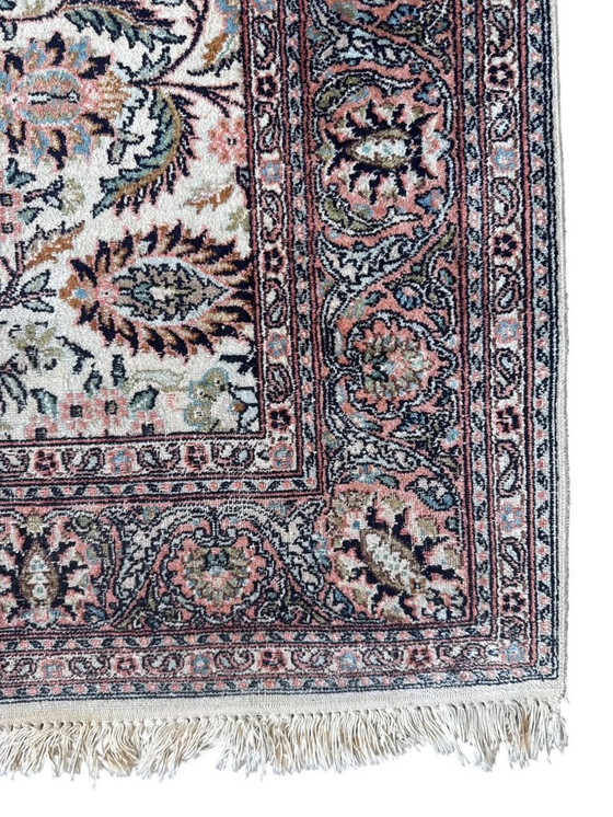 Image 1 of Tappeto Ghoum in seta annodato a mano 95x152cm