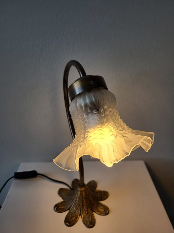 Paire de lampes de bureau Lily – Brass (photo 7 of 12)