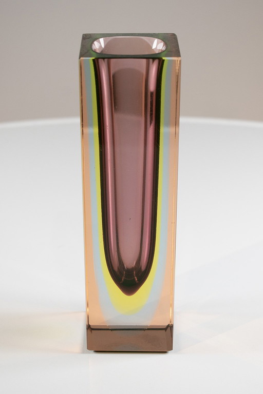 Vase Flavio Poli Sommerso pour Seguso