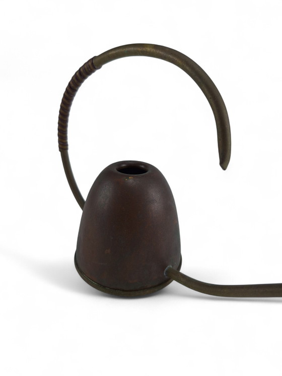 Image 1 of Annaffiatoio in ottone vintage di metà secolo