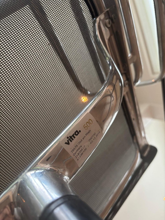 4 Vitra Eames E.A. Malla Negra / Gris – Sillas de conferencia, Textile, Aluminium (photo 2 of 6)