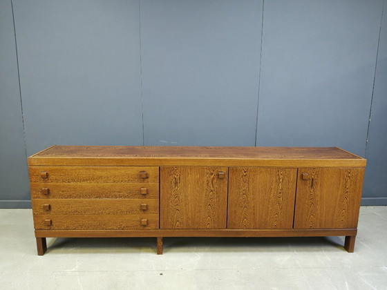 Image 1 of Vintage wengé wooden sideboard, 1960s 