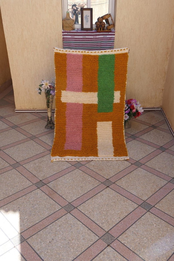 Handmade pure wool rug - hallway runner size 140/260 cm – Accupunto, Rugs & carpets (photo 5 of 8)