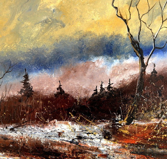 Image 1 of Aguardiente casero en invierno