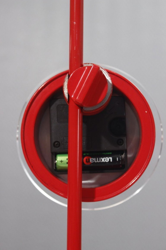 Image 1 of Pendule horloge design post-moderniste Memphis Iriam Bettera Italie 1980s