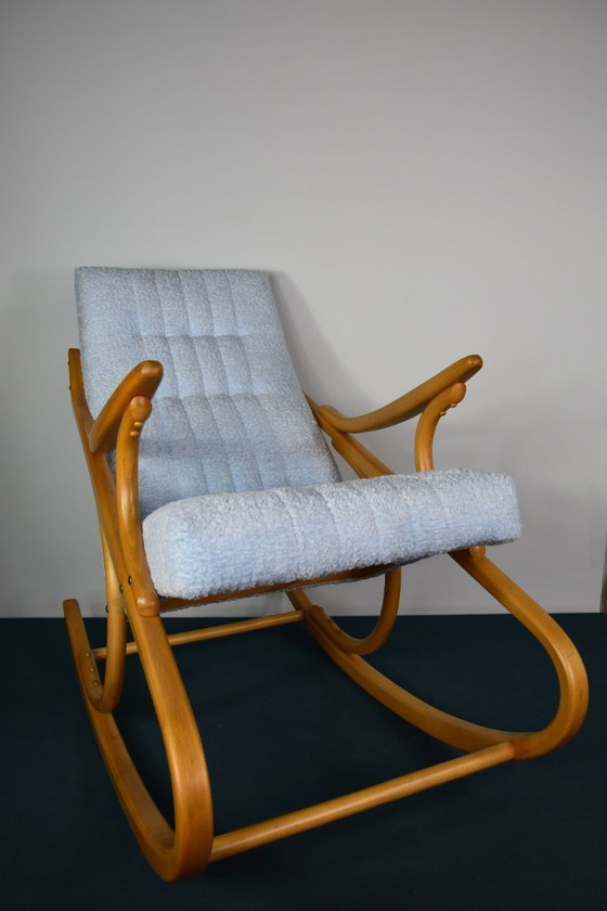 Image 1 of sedia a dondolo